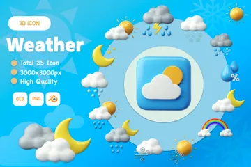 Météo Pack 3D Icon