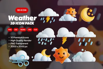 Météo Pack 3D Icon