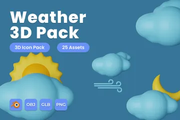 Météo Pack 3D Icon