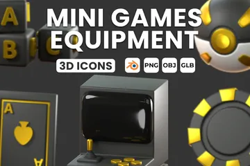 Mini Games 3D Icon Pack