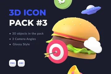 Miscellaneous 3D Illustration Pack