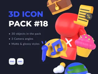 Miscellaneous 3D Illustration Pack