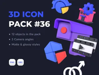 Miscellaneous 3D Illustration Pack