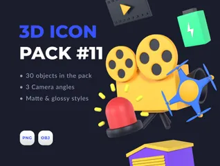 Miscellaneous 3D Illustration Pack