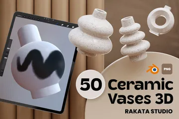 Modern Ceramics 3D Icon Pack