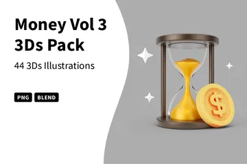 Money Vol 3 3D Icon Pack