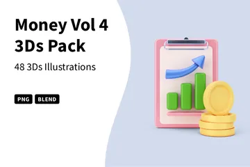 Money Vol 4 3D Icon Pack