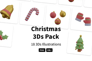 Natal 3D Icon Pack