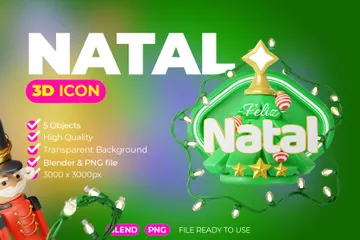 Natal Designs 3D Icon Pack