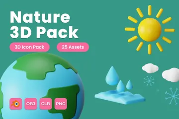 Natur 3D Icon Pack