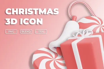 Navidad Paquete de Icon 3D