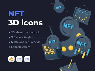 NFT 3D Illustration Pack