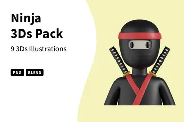Ninja 3D Icon Pack