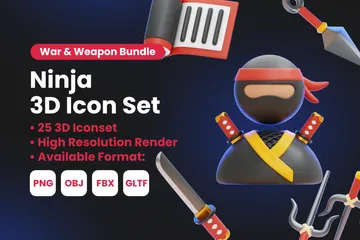 NINJA 3D Icon Pack