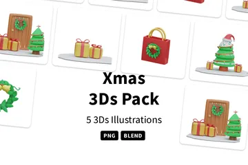 Noël Pack 3D Icon