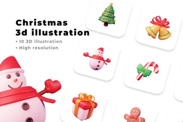 Noël Pack 3D Illustration