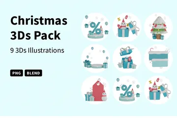 Noël Pack 3D Icon