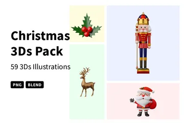 Noël 3D Icon Pack