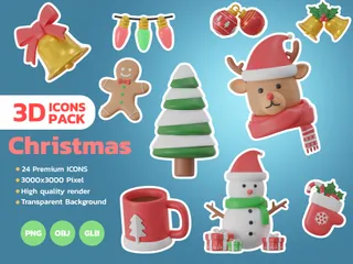 Noël Pack 3D Icon