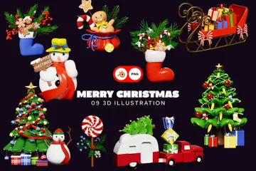 Noël Pack 3D Icon