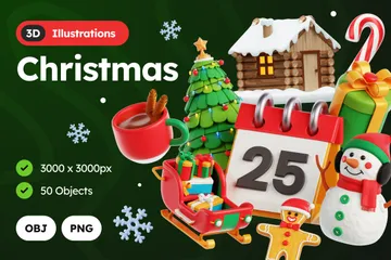 Noël Pack 3D Illustration