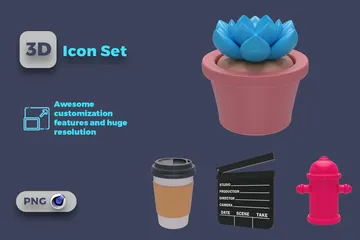 Objects 3D Illustration Pack