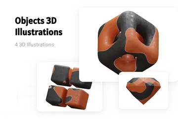 Objets Pack 3D Illustration