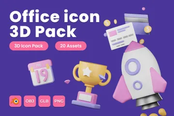 Office 3D Icon Pack