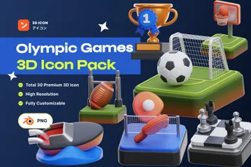 Olímpico Paquete de Icon 3D