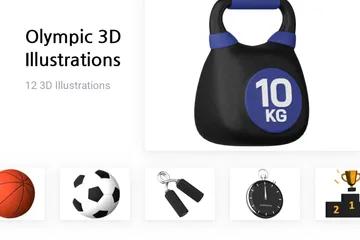 Olímpico Paquete de Illustration 3D