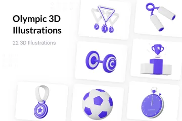 Olympic 3D Illustration Pack