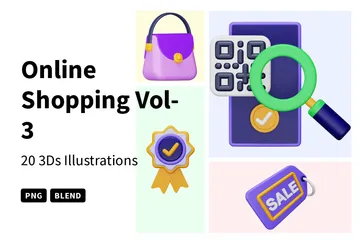 Online Shopping Vol-3 3D  Pack