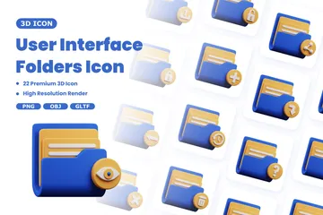 Ordner 3D Icon Pack