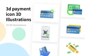 Pago Paquete de Illustration 3D