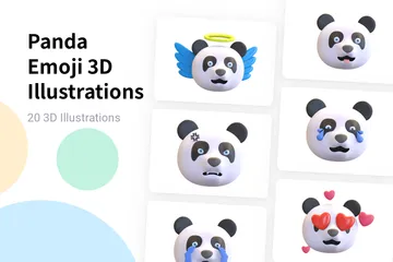 Planta Emoji Paquete de Illustration 3D