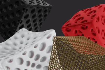 Parametric Cubes 3D Icon Pack
