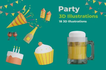 파티 3D Icon 팩