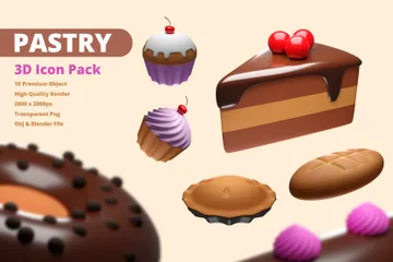 PASTRY 3D Icon Pack