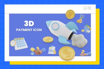 Payment 3D Icon Pack