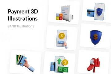 Payment 3D Illustration Pack