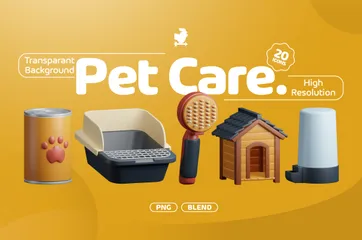 Pet Care 3D Icon Pack