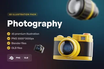 La photographie Pack 3D Icon