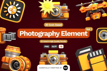 La photographie Pack 3D Icon