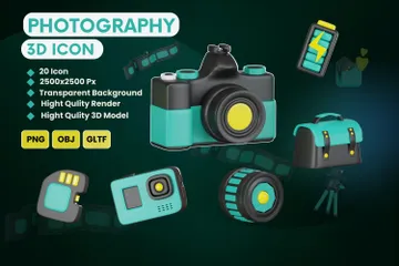 La photographie Pack 3D Icon