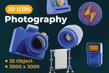 La photographie Pack 3D Icon