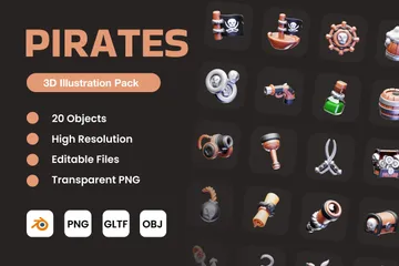 Pirates Pack 3D Icon