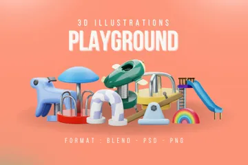 Playground 3D Icon Pack