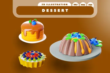 Postre Paquete de Icon 3D