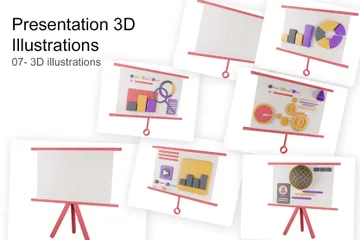 Presentation 3D Illustration Pack