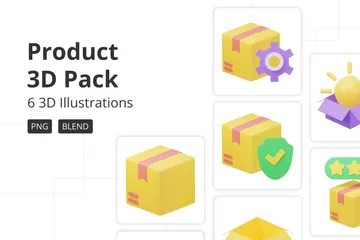 Product 3D Icon Pack